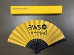 AWS Summit 全資格取得者限定 金の扇子 限定非売品】AWS Summit 全資格取得者限定 金の扇子（箱付き） - メルカリ