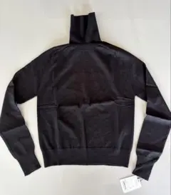 【新品タグ付き】ダブルスタンダードクロージング　黒タートルネックセーター