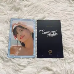 TWICE Summer Nights モモ トレカ