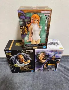 ワンピース　ナミ　クロコダイル　ベンベックマン3点セット