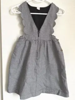après les cours チェックワンピース　90 ジャンスカ
