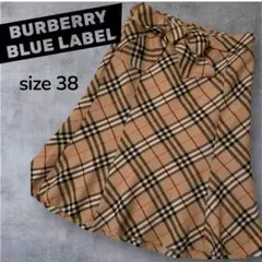 BURBERRY BLUE LABEL ノバチェック柄スカート