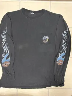 90s Easyriders ロンT ビンテージ バイカー 袖プリ フレイムス - メルカリ