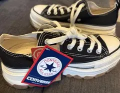CONVERSE ALL STAR 厚底 スニーカー ブラック24センチ新品