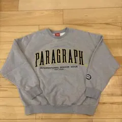 PARAGRAPH グレー トレーナーのサムネイル