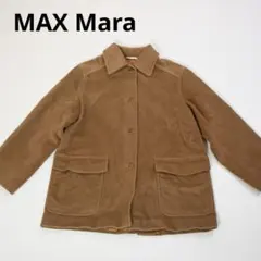☆427 Max Mara ウール カシミア ハーフコート キャメル