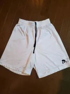 ECOZARU ホワイト バスケットボールパンツ S