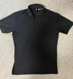 DESCENTE GOLF ブラックポロシャツ M