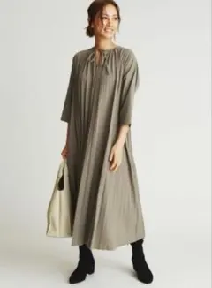 週末セールgreen label relaxingギャザー スリーブ ワンピース - メルカリ