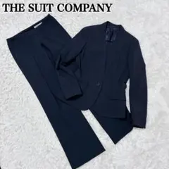 THE SUIT COMPANY ノーカラージャケット　チェック 洗えるのサムネイル