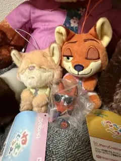 Rei様専用　ズートピア2 ニック　マスコット&フィギュア3点セット