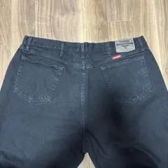 90s-00s Wrangler ブラックデニム W42 L30 メキシコ製