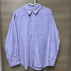 美品⭐️パープルの長袖シャツ⭐️13号のサムネイル