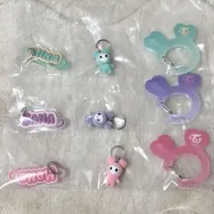 TWICE LOVELYS アクリルカラビナフロッキーマスコット　ミサモセット