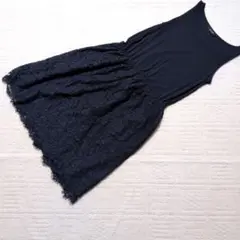 MICHEL KLEIN ミッシェルクラン レースドッキングワンピース 38のサムネイル