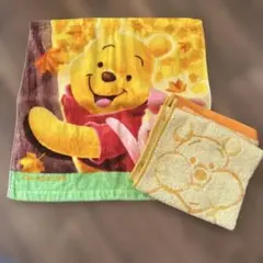 くまのプーさん タオル 2枚セット
