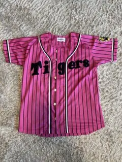 [美品] Tigers ユニフォーム ピンク ストライプ