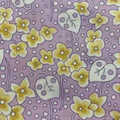 レア USAコットン 30's 復刻柄 Chanteclaire花柄