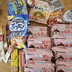 なつ様専用 ブルダック炒め麺 8個セット・ぷっちょ