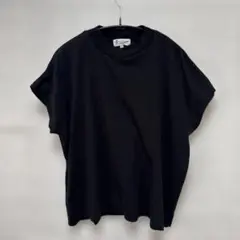 ROPE PICNIC ブラック ノースリーブ Tシャツ サイズ38 M360