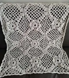 手編みモチーフブランケット