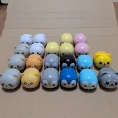 動物 プルバックカー 21台セット