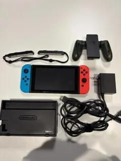 【美品】Nintendo Switch 本体 + 付属品 バッテリー強化版