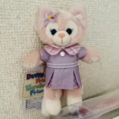 ディズニー シー ワンダフルフレンドシップ  リーナベル　ぬいぐるみバッジ