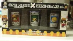 ワンピース(パンソンワークス)ミニグラス(3P)(手配書)B