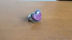 希少 ヴィンテージ パープルスパイニーオイスターリング