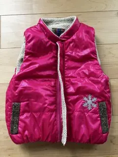 RAG MART ピンク 中綿ベスト 120