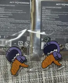 TXT ACT TOMORROW ご当地 アクリルバッジ フムニャリン 愛知