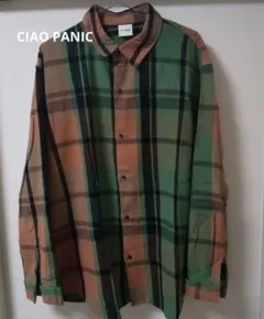 CIAO PANIC チャオパニック チェック柄シャツ Lサイズ
