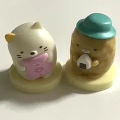 すみっコぐらし　チョコエッグ　フィギュア　ねこ　とんかつ
