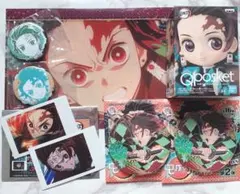 鬼滅の刃 炭治郎 フィギュア ファイル 缶バッジ チェキ 第2弾 まとめ売り