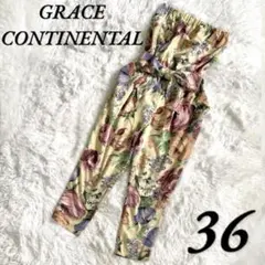 【美品】GRACE CONTINENTAL オールインワンのサムネイル