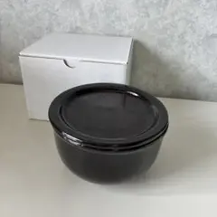 TOJIKI TONYA一膳おひつ 蓋付き黒　欠けあり金継ぎ　北欧暮らしの道具店