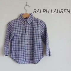 Ralph Lauren チェック柄長袖シャツ 24M
