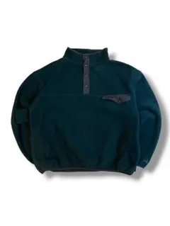 90's EMSシンチラスナップT USA製 パタゴニア　ハンターグリーン