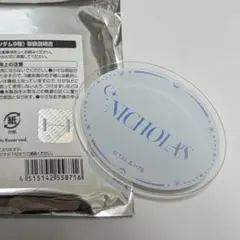 &TEAM　NICHOLAS　ネーム　アクリルバッジ　カフェ　cafe