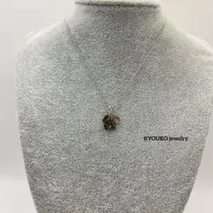 希少石　天然石 アンダリュサイト ネックレス