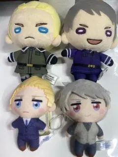 にとたん ヘタリア プロイセン ドイツ Amazon.co.jp: ヘタリア にとたん ぬいぐるみ セット ドイツ