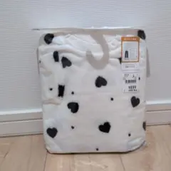 マイクロフリース ハート柄 長袖パジャマ
