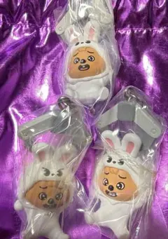 スキズ skzoo つまんでつなげてマスコット ハンクオッカ