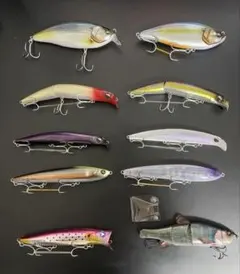 ビッグベイトセット DRT deps ハニタス フィッシュアロー ルアーセット