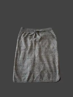 ユニクロ　UNIQLO グレー タイトスカート　裏起毛　M