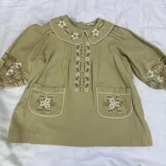 Apolina Bette Dress Dried Moss 5-7 - メルカリ