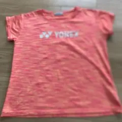 YONEX ストライプシャツ Mサイズ オレンジ