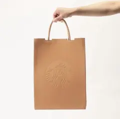 【新品】スターバックス　2WAYレザートートバッグ　　　　　スタバ