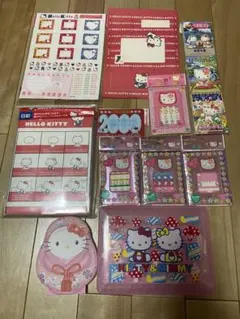 ぴ*こ様 【新品未使用】【レア商品】ハローキティ シールメモ帳など11点セット